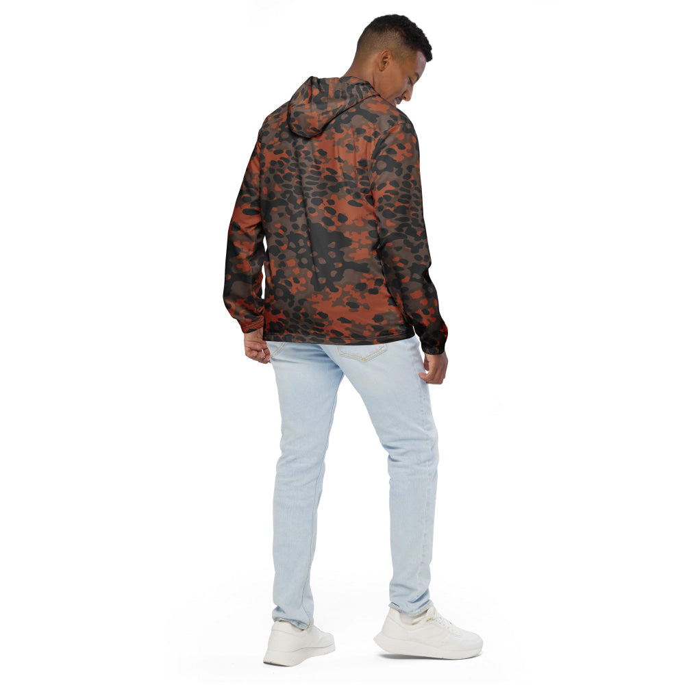 German WW2 Platanenmuster Plane Tree Autumn CAMO Men’s windbreaker - Mens Windbreaker