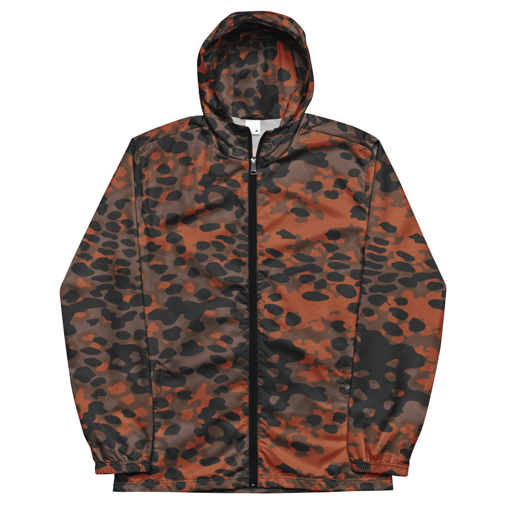 German WW2 Platanenmuster Plane Tree Autumn CAMO Men’s windbreaker - Mens Windbreaker