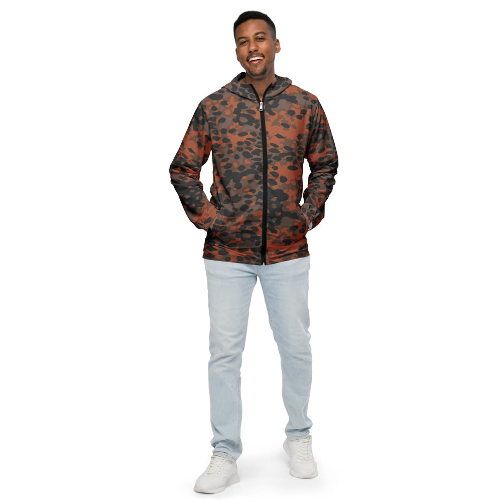 German WW2 Platanenmuster Plane Tree Autumn CAMO Men’s windbreaker - Mens Windbreaker