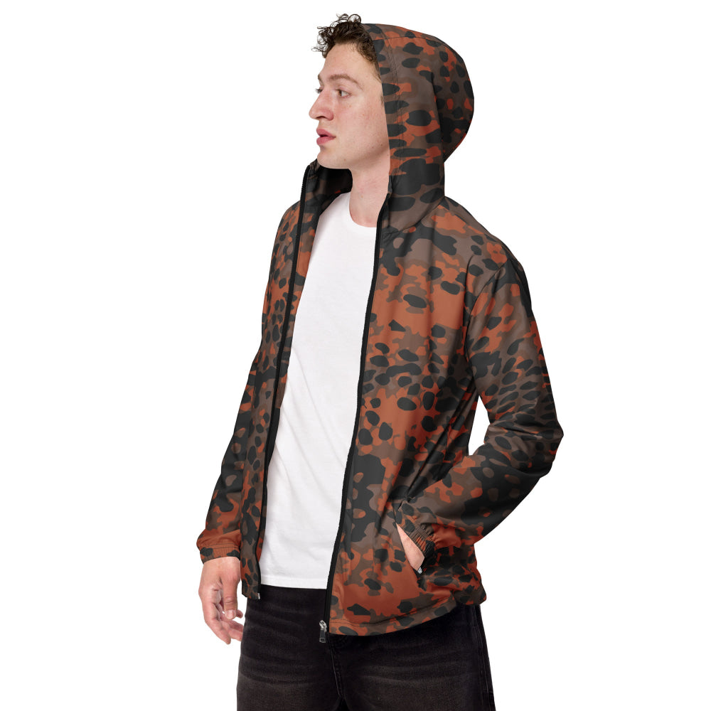 German WW2 Platanenmuster Plane Tree Autumn CAMO Men’s windbreaker - XS - Mens Windbreaker