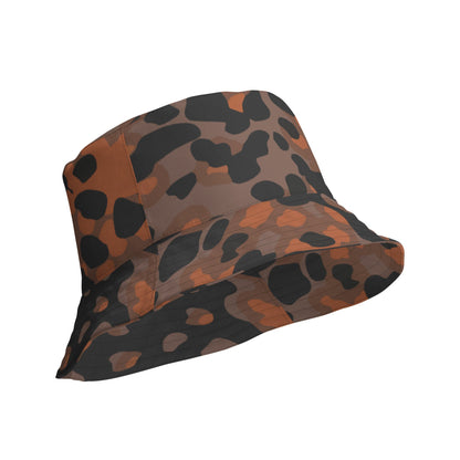 German WW2 Platanenmuster Plane Tree Autumn CAMO Reversible bucket hat - Bucket Hat