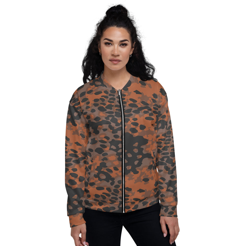 German WW2 Platanenmuster Plane Tree Autumn CAMO Unisex Bomber Jacket