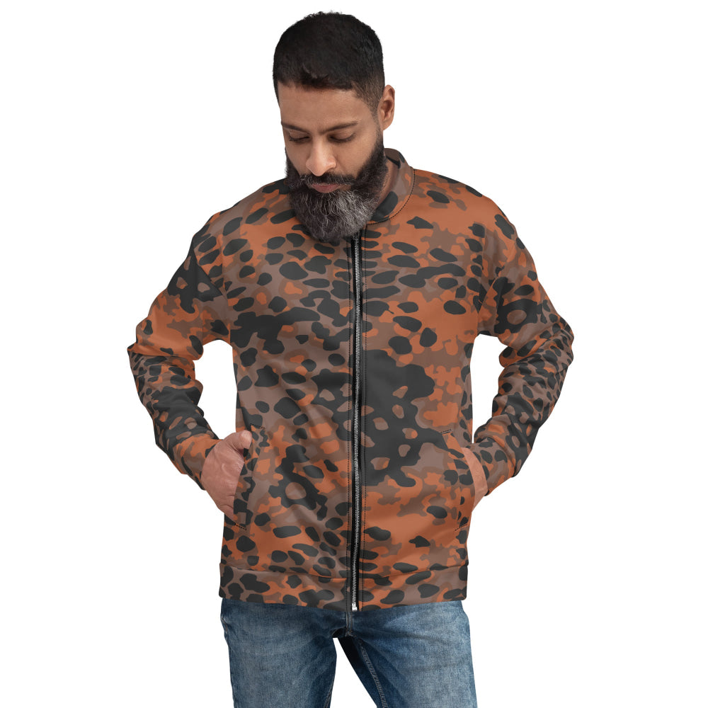 German WW2 Platanenmuster Plane Tree Autumn CAMO Unisex Bomber Jacket