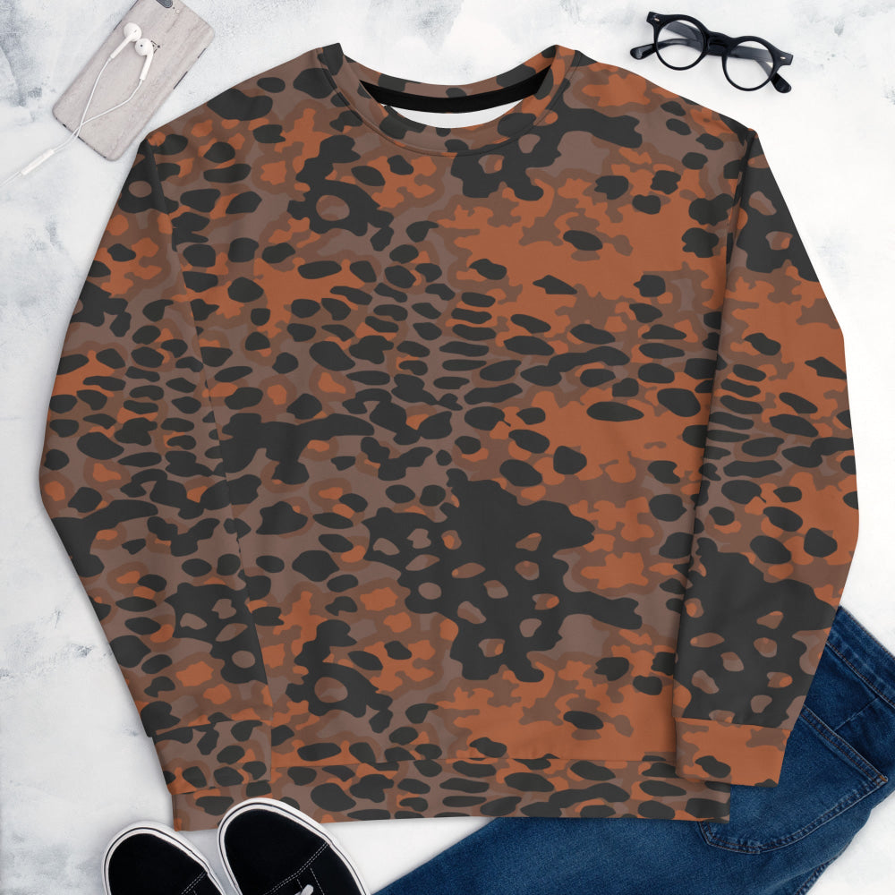 German WW2 Platanenmuster Plane Tree Autumn CAMO Unisex Sweatshirt