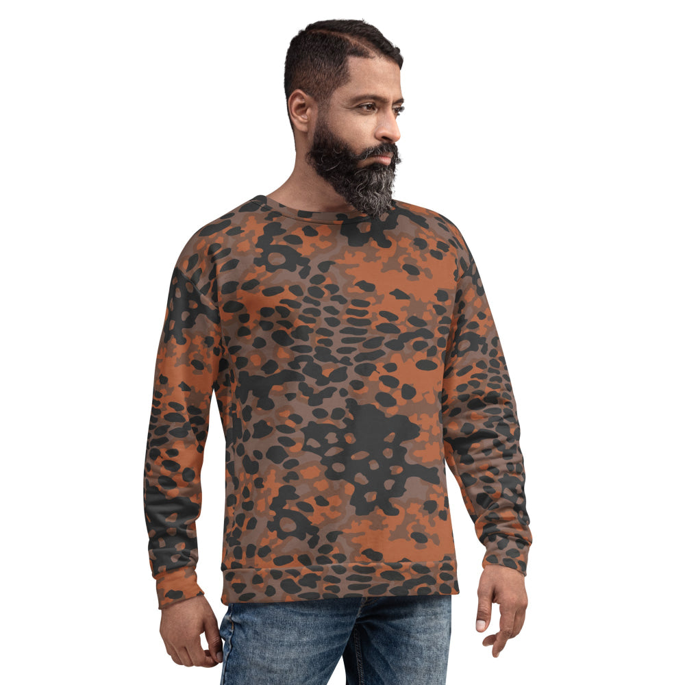 German WW2 Platanenmuster Plane Tree Autumn CAMO Unisex Sweatshirt