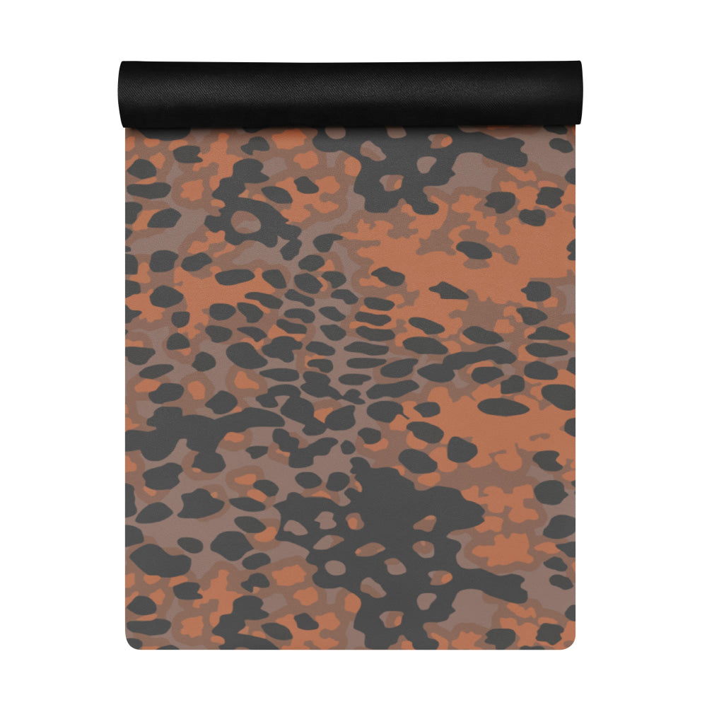 German WW2 Platanenmuster Plane Tree Autumn CAMO Yoga mat