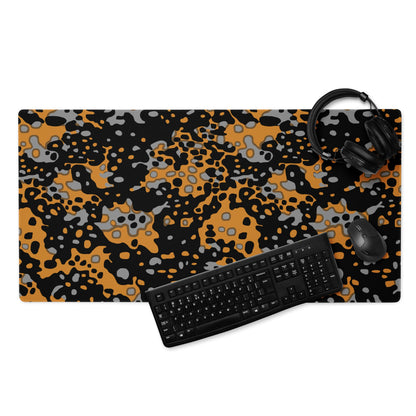 German WW2 Platanenmuster Plane Tree Bright Autumn CAMO Gaming mouse pad - 36″×18″ - Mouse Pad