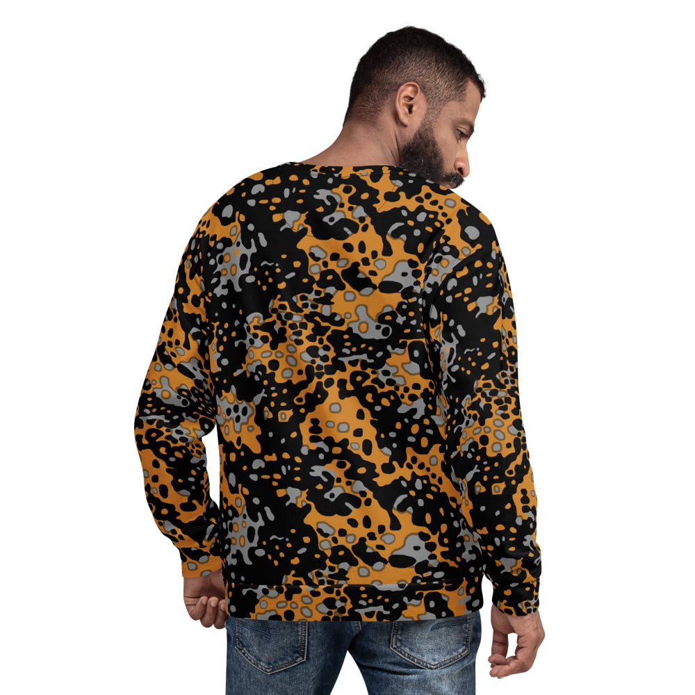 German WW2 Platanenmuster Plane Tree Bright Autumn CAMO Unisex Sweatshirt