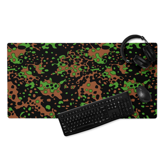 German WW2 Platanenmuster Plane Tree Bright Spring CAMO Gaming mouse pad - 36″×18″ - Mouse Pad