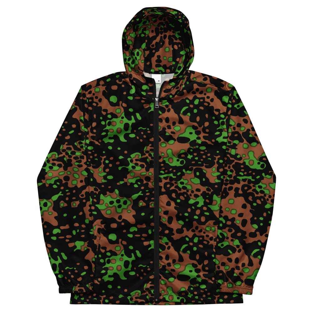 German WW2 Platanenmuster Plane Tree Bright Spring CAMO Men’s windbreaker - Mens