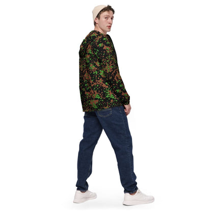 German WW2 Platanenmuster Plane Tree Bright Spring CAMO Men’s windbreaker - Mens Windbreaker