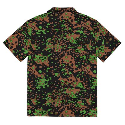 German WW2 Platanenmuster Plane Tree Bright Spring CAMO Unisex button shirt - Button Shirt