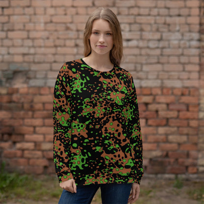 German WW2 Platanenmuster Plane Tree Bright Spring CAMO Unisex Sweatshirt