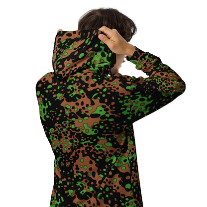 German WW2 Platanenmuster Plane Tree Bright Spring CAMO Unisex zip hoodie