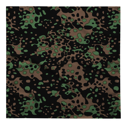 German WW2 Platanenmuster Plane Tree Pattern 5 Spring CAMO bandana - Bandana