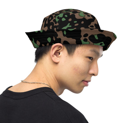 German WW2 Platanenmuster Plane Tree Pattern 5 Spring CAMO Reversible bucket hat