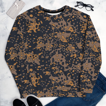 German WW2 Platanenmuster Plane Tree Pattern 6 Autumn CAMO Unisex Sweatshirt