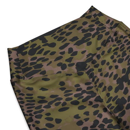 German WW2 Platanenmuster Plane Tree Summer CAMO Flare leggings - Womens Leggings