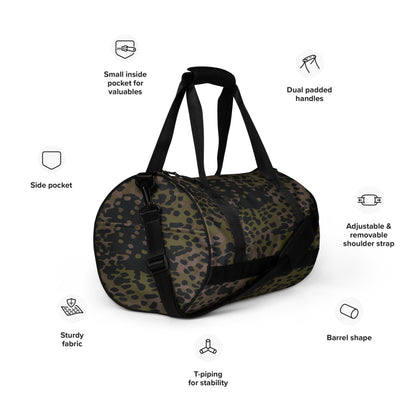 German WW2 Platanenmuster Plane Tree Summer CAMO gym bag - Gym Bag