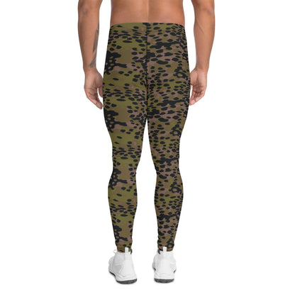 German WW2 Platanenmuster Plane Tree Summer CAMO Men’s Leggings - Mens