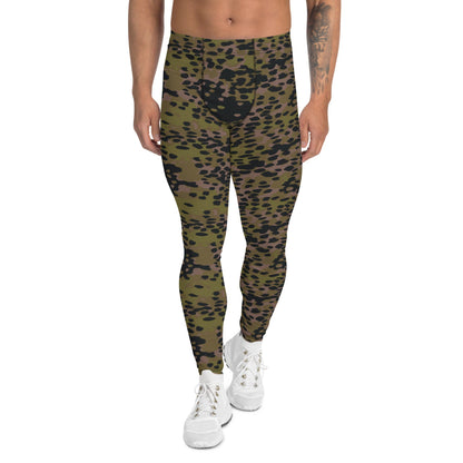 German WW2 Platanenmuster Plane Tree Summer CAMO Men’s Leggings - XS - Mens