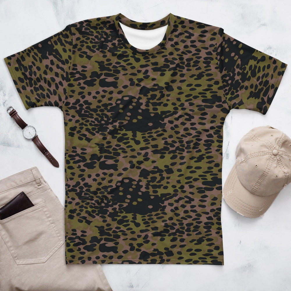 German WW2 Platanenmuster Plane Tree Summer CAMO Men’s t-shirt - XS - Mens T-Shirt