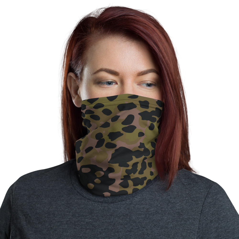 German WW2 Platanenmuster Plane Tree Summer CAMO Neck Gaiter