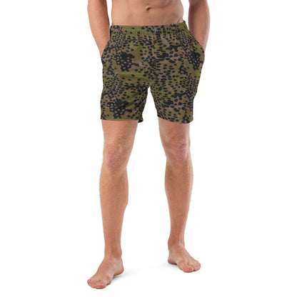 German WW2 Platanenmuster Plane Tree Summer CAMO Swim Trunks - 2XS - Mens