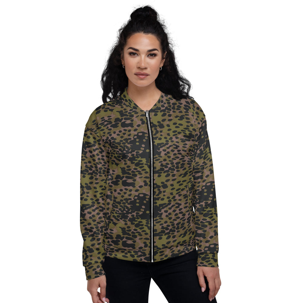 German WW2 Platanenmuster Plane Tree Summer CAMO Unisex Bomber Jacket