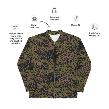 German WW2 Platanenmuster Plane Tree Summer CAMO Unisex Bomber Jacket