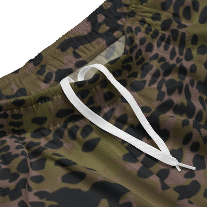 German WW2 Platanenmuster Plane Tree Summer CAMO Unisex mesh shorts - Mesh Shorts