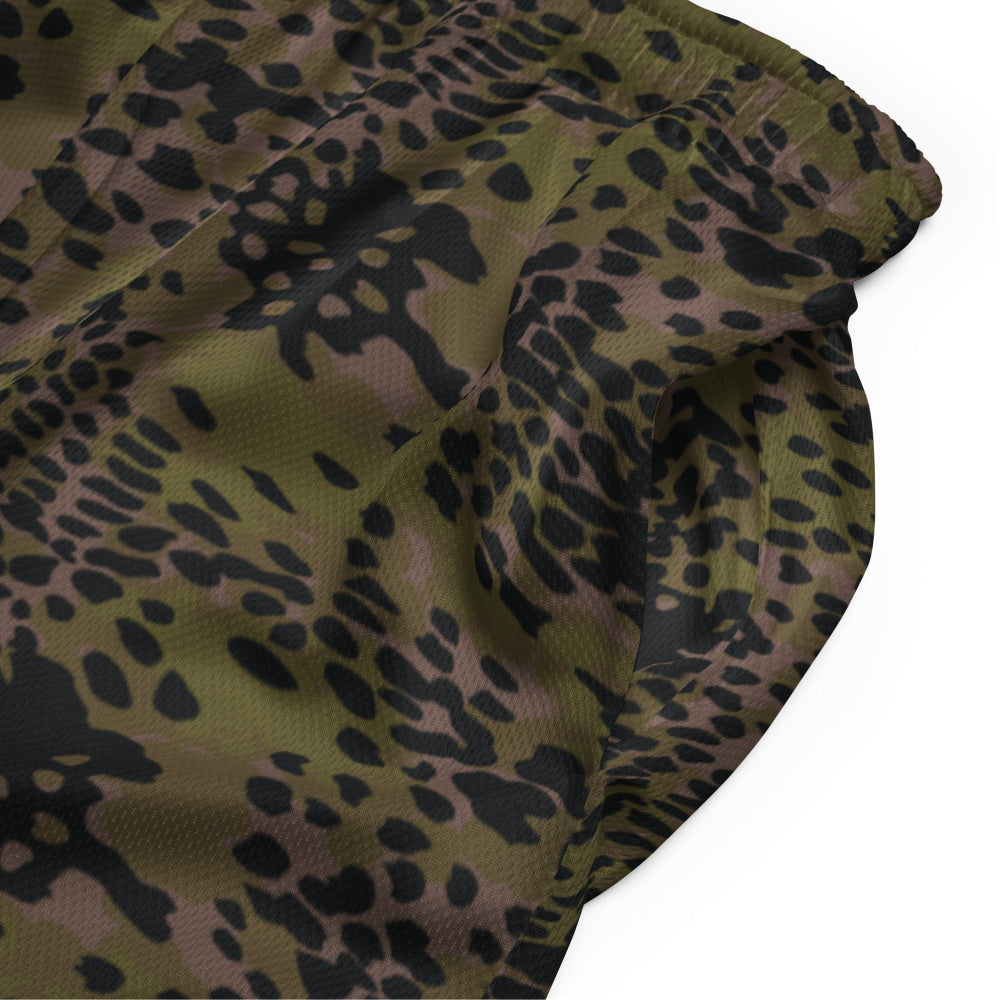 German WW2 Platanenmuster Plane Tree Summer CAMO Unisex mesh shorts - Mesh Shorts