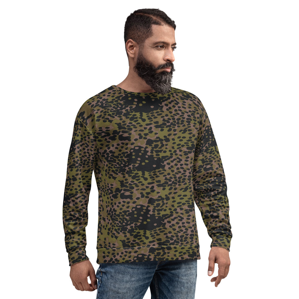 German WW2 Platanenmuster Plane Tree Summer CAMO Unisex Sweatshirt