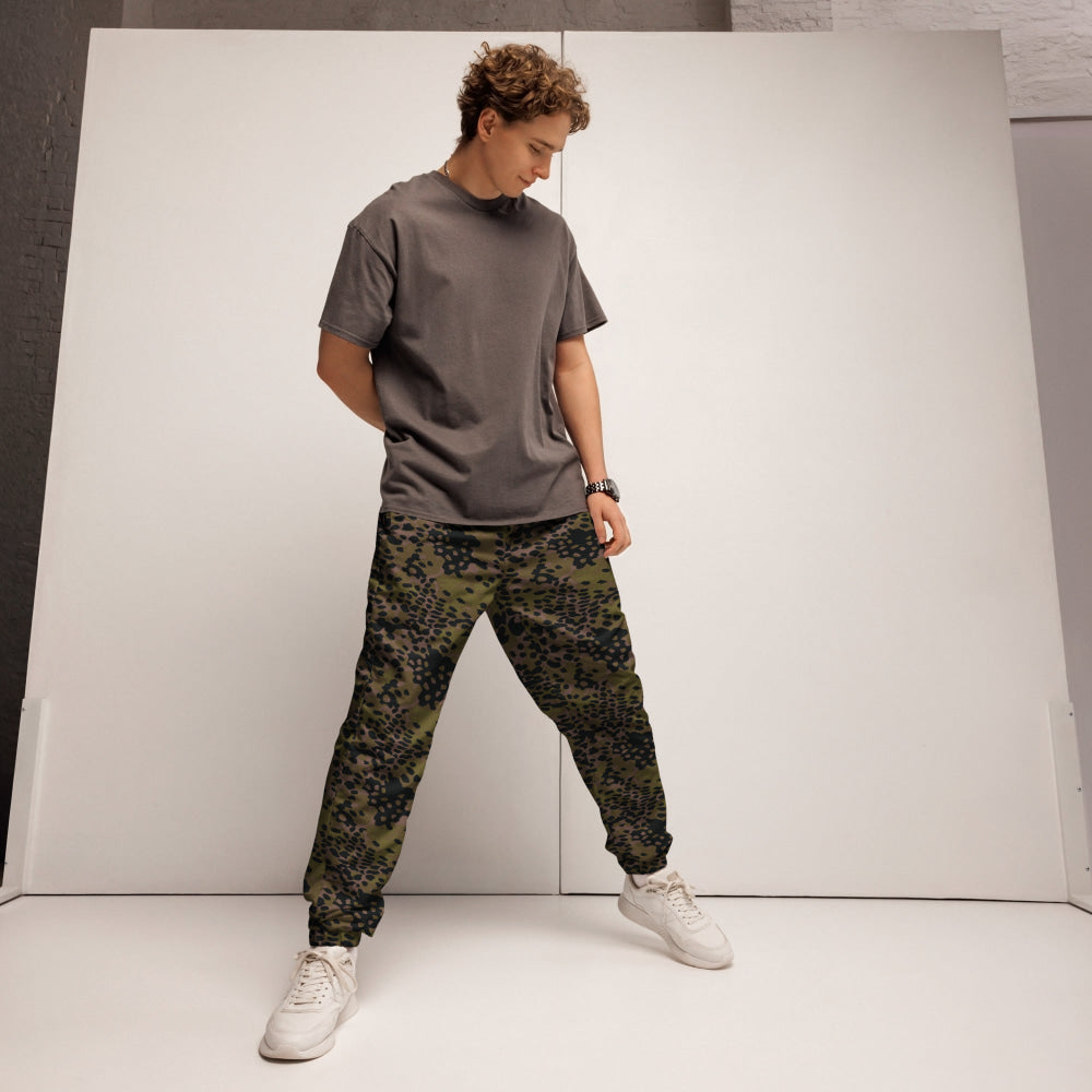 German WW2 Platanenmuster Plane Tree Summer CAMO Unisex track pants - Track Pants