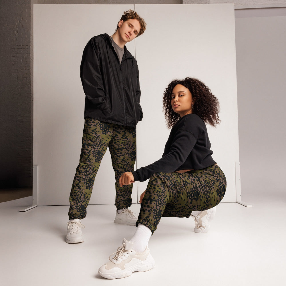 German WW2 Platanenmuster Plane Tree Summer CAMO Unisex track pants - Track Pants