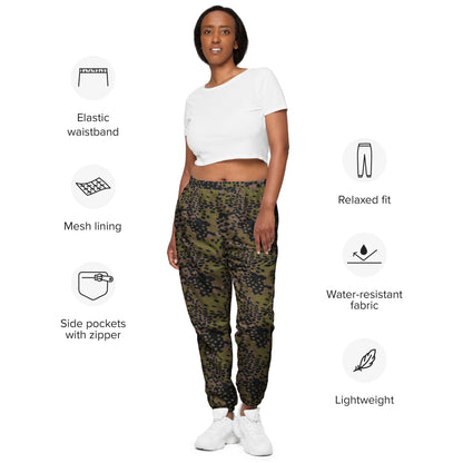 German WW2 Platanenmuster Plane Tree Summer CAMO Unisex track pants - Track Pants