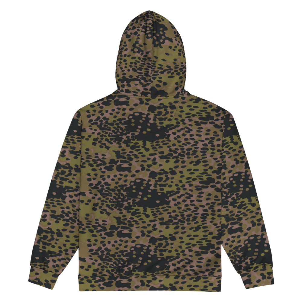 German WW2 Platanenmuster Plane Tree Summer CAMO Unisex zip hoodie - Zip Hoodie