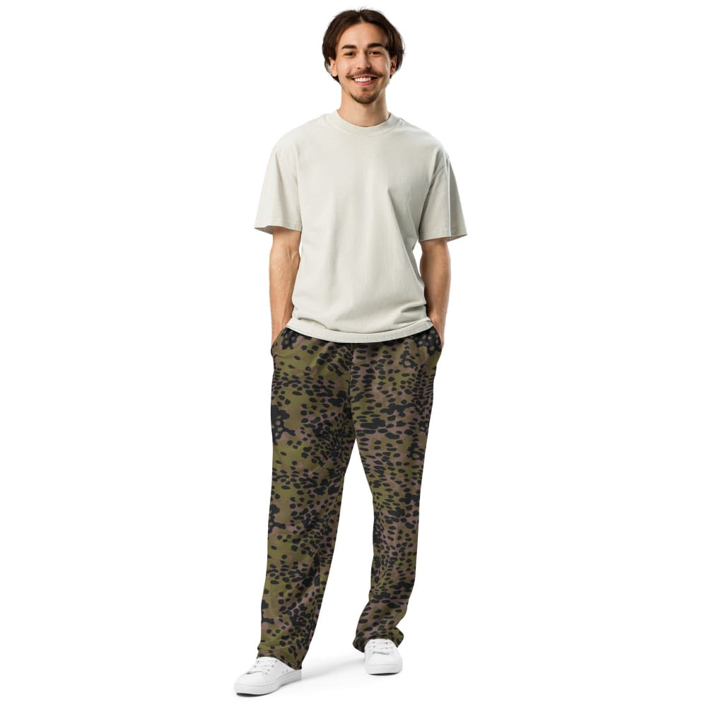 German WW2 Platanenmuster Plane Tree Summer CAMO Wide-leg joggers