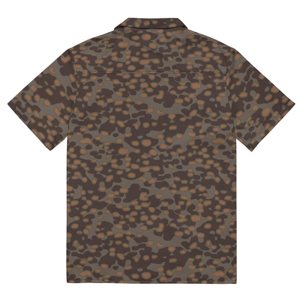 German WW2 Polyspot Autumn CAMO Unisex button shirt - Button Shirt