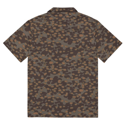 German WW2 Polyspot Autumn CAMO Unisex button shirt - Button Shirt