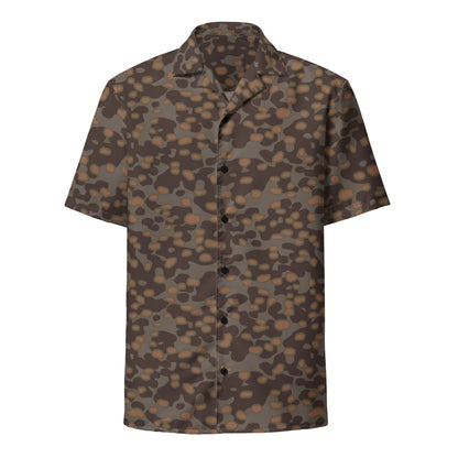 German WW2 Polyspot Autumn CAMO Unisex button shirt - Button Shirt