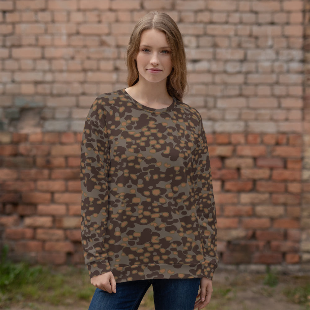 German WW2 Polyspot Autumn CAMO Unisex Sweatshirt