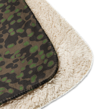 German WW2 Polyspot Spring CAMO Sherpa blanket - Blanket