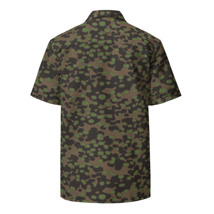 German WW2 Polyspot Spring CAMO Unisex button shirt - Button Shirt