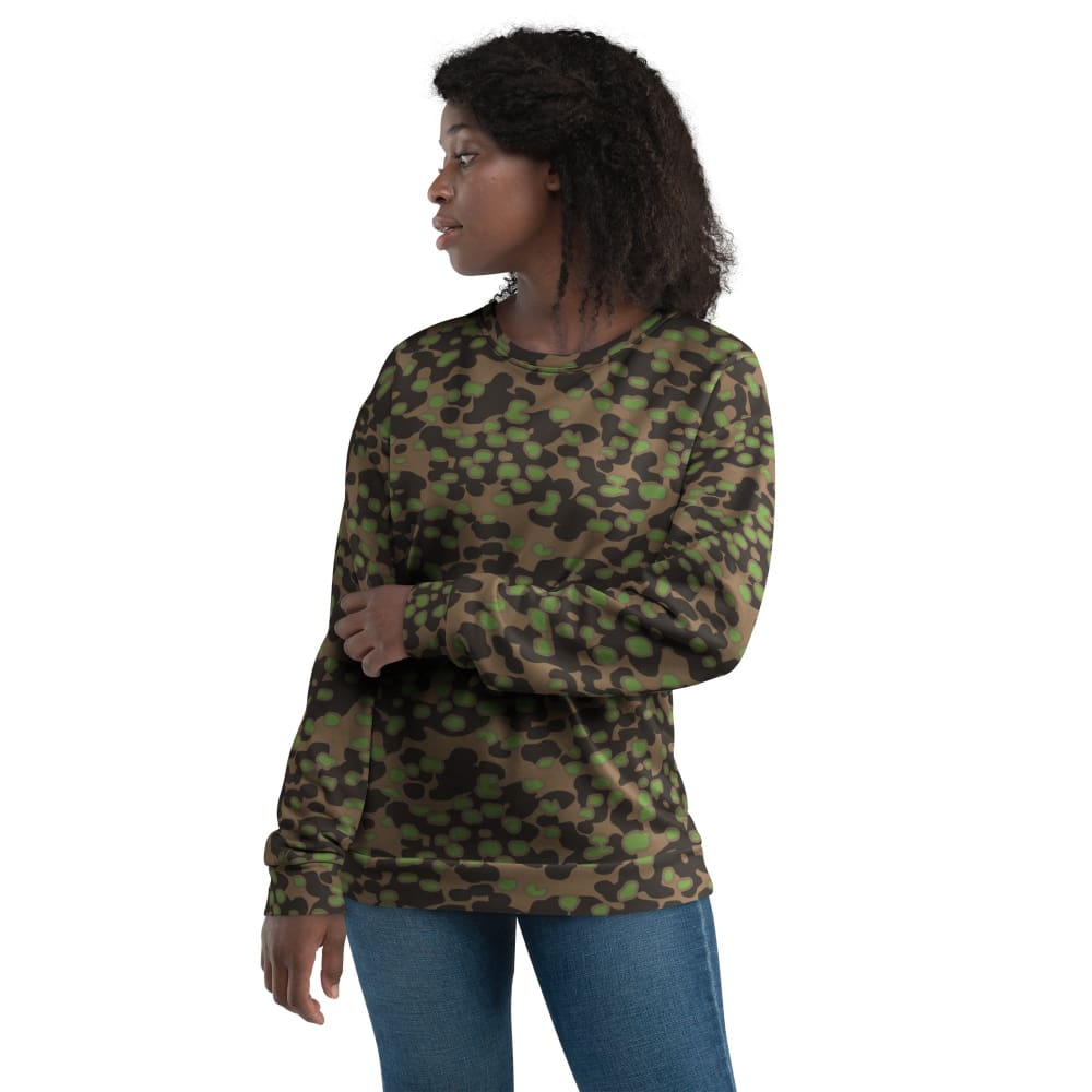 German WW2 Polyspot Spring CAMO Unisex Sweatshirt