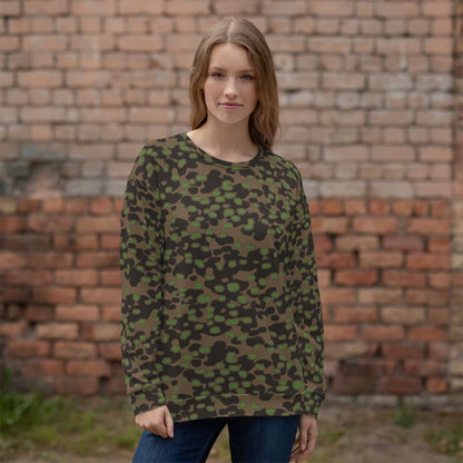 German WW2 Polyspot Spring CAMO Unisex Sweatshirt