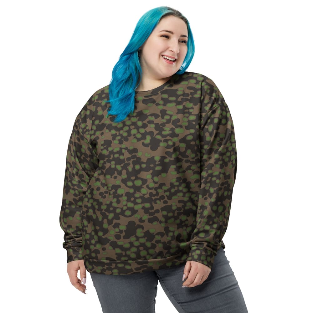 German WW2 Polyspot Spring CAMO Unisex Sweatshirt