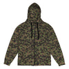 German WW2 Polyspot Spring CAMO Unisex zip hoodie