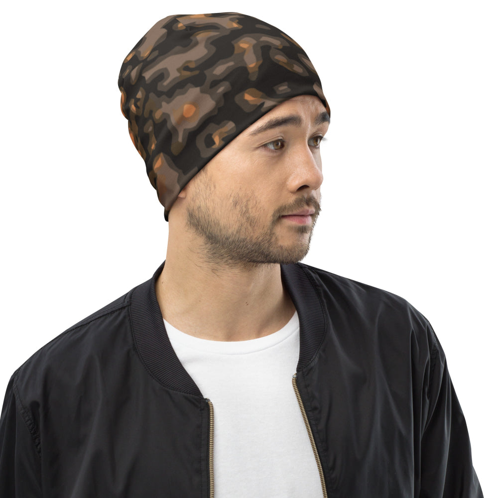 German WW2 Rauchtarnmuster Blurred Edge Autumn CAMO Beanie