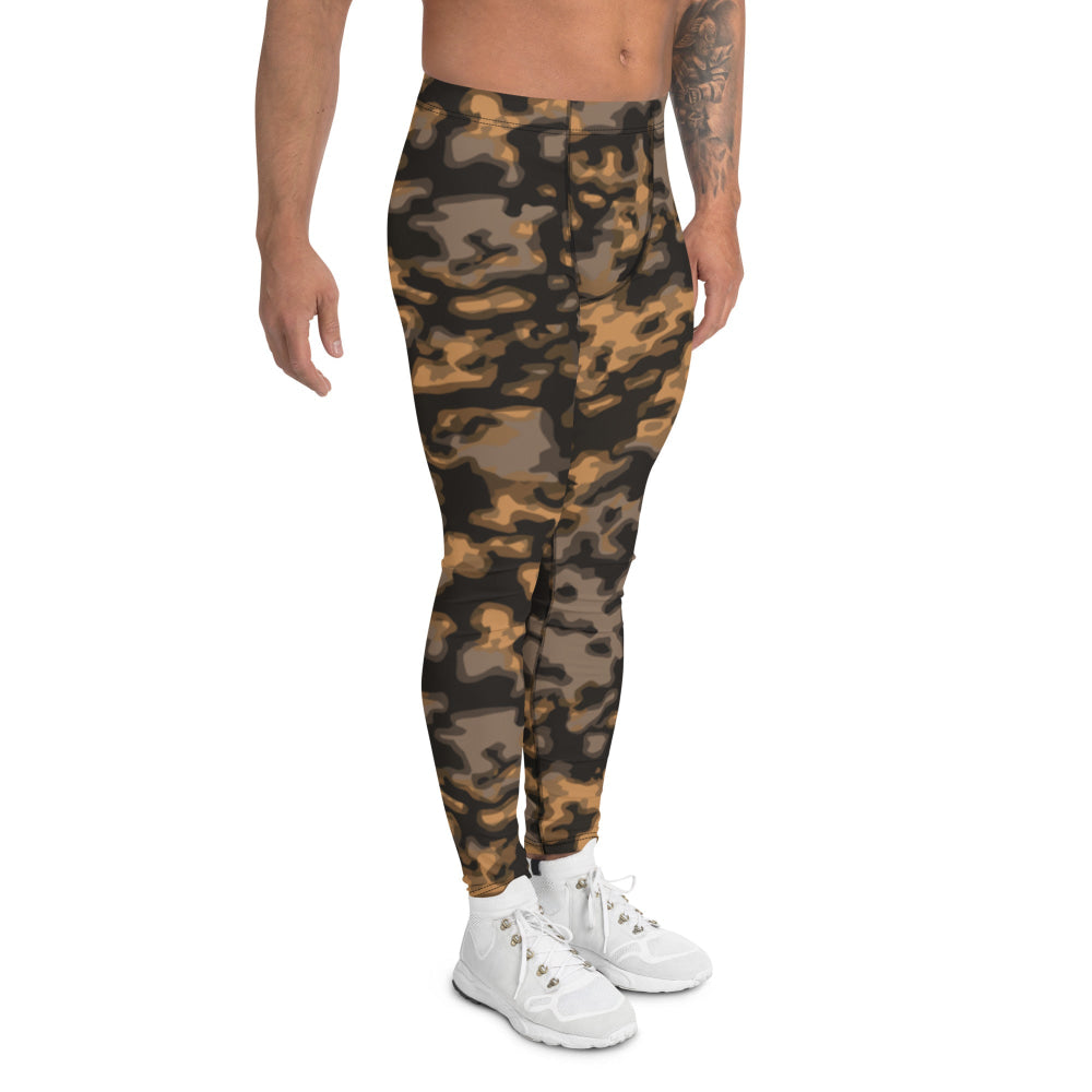 German WW2 Rauchtarnmuster Blurred Edge Autumn CAMO Men’s Leggings - Mens